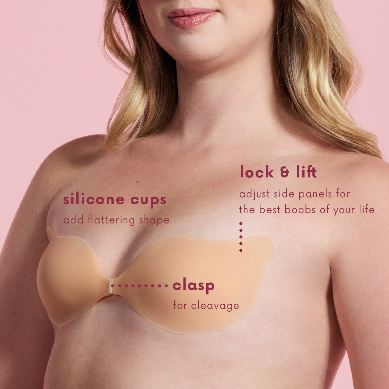 CAKES cleavage bra